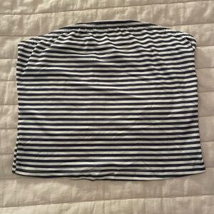 Striped tube top in medium